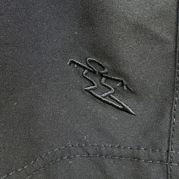 NWT Sz 30 Men’s Vintage 1946 Black Shorts. Adj. Waist *Missing Inside Tag - Picture 2 of 9